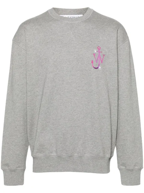 JW Anderson Naturally Sweet cotton sweatshirt Grey JW0161PG0861905