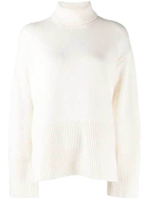 Alexis Yvonne roll-neck jumper White A32305199059