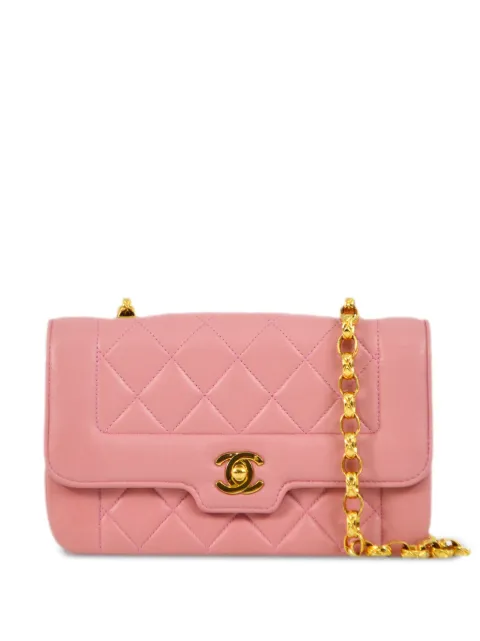CHANEL Pre-Owned 1990 Classic Flap Bijoux chain shoulder bag Pink 1775906