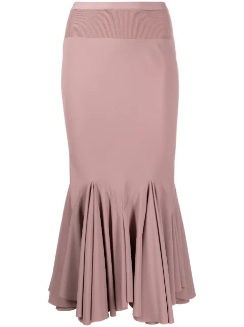 Rick Owens Knee Divine skirt Pink RP01D2335CC