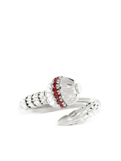 Officina Bernardi 18kt white gold Ophidia ruby ring Silver OPHIDIARINGWGOLDRUBY