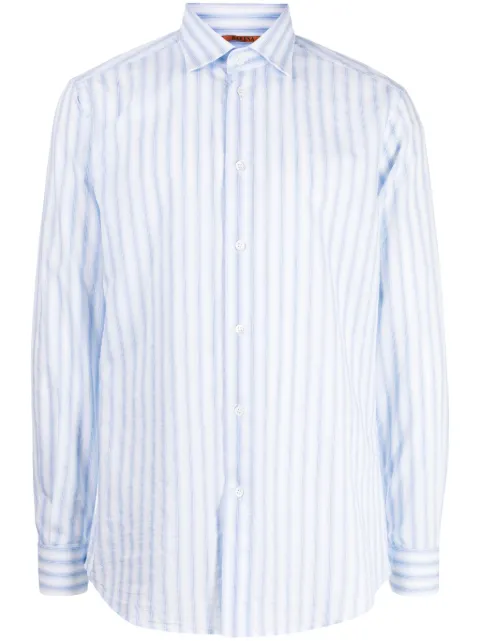 Barena striped poplin shirt White CAU45422733
