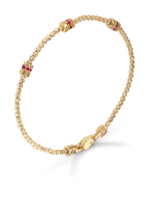 Officina Bernardi 18kt yellow gold Moon ruby bracelet Gold MOONBRACELET3YGOLDRUBY
