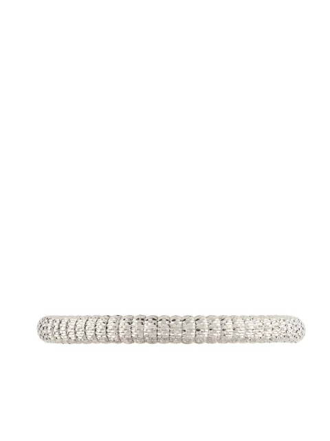 Officina Bernardi 18kt white gold Enigma emerald and diamond bracelet Silver ENIGMABRACELETWGOLDEMERALD