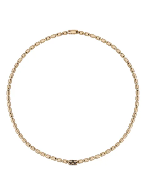 Officina Bernardi 18kt yellow gold Lumen diamond necklace Gold LUMENNECKLACEDCYGOLDDIAMONDBLACK