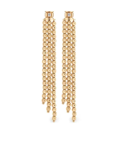 Officina Bernardi 18kt yellow gold Moon diamond earrings Gold MOONEARRING3FYGOLD