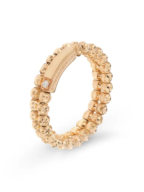 Officina Bernardi 18kt yellow gold Moon diamond ring Gold MOONRING2FYGOLD