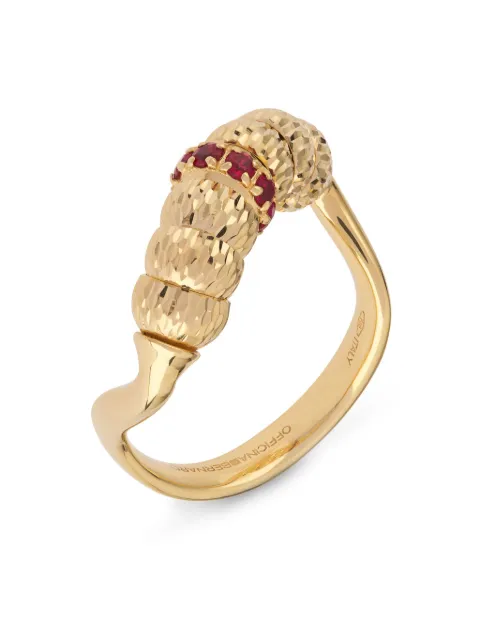 Officina Bernardi 18kt yellow gold Enigma ruby ring Gold ENIGMARINGYGOLDRUBY