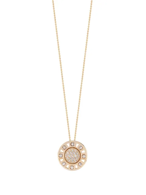 Officina Bernardi 18kt yellow gold small SenzaTempo diamond necklace Gold SENZATEMPONECKLACESYWGOLDDIAMONDWHITE