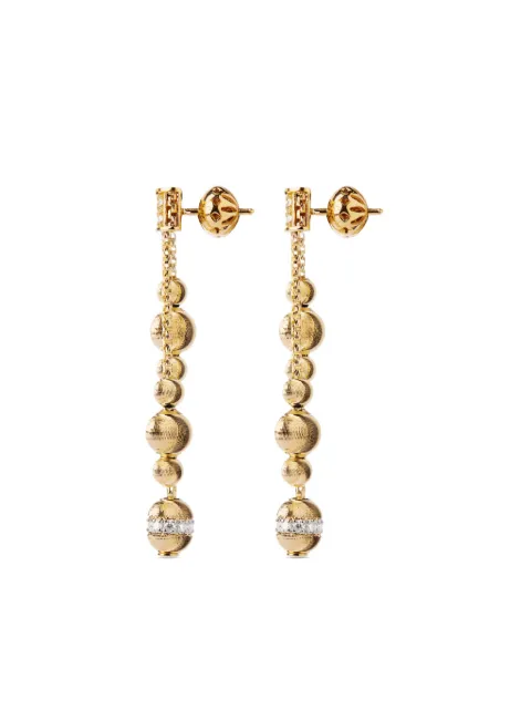 Officina Bernardi 18kt yellow gold Empire diamond earrings Gold EMPIREEARRINGDYGOLDDIAMONDWHITE