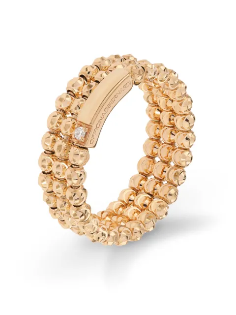 Officina Bernardi 18kt yellow gold Moon diamond ring Gold MOONRING3FYGOLD
