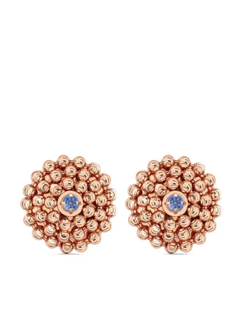 Officina Bernardi 18kt rose gold Mimosa sapphire earrings Pink MIMOSAEARRINGSPKGOLDSAPPHLBLUE
