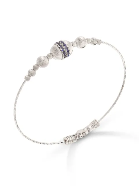 Officina Bernardi 18kt white gold Enigma sapphire bracelet Silver EMPIREBRACELETBWGOLDSAPPHBLUE
