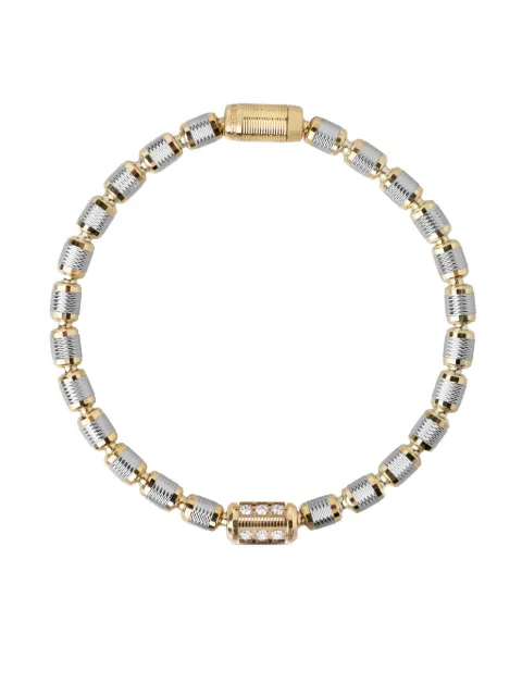 Officina Bernardi 18kt gold Lumen AC diamond bracelet Gold LUMENBRACELETACYWGOLDDIAMONDWHITE