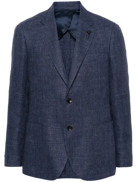 Lardini single-breasted blazer Blue EQ528AEEQSK62513