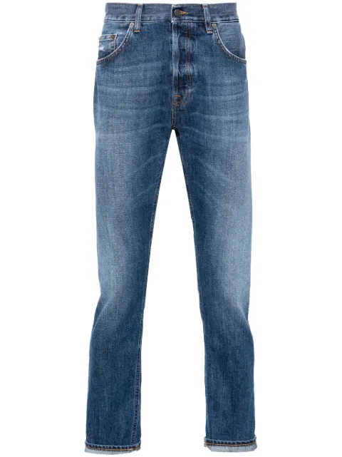 DONDUP Icon mid-rise straight-leg jeans Blue UP563DF0261UGY7DU