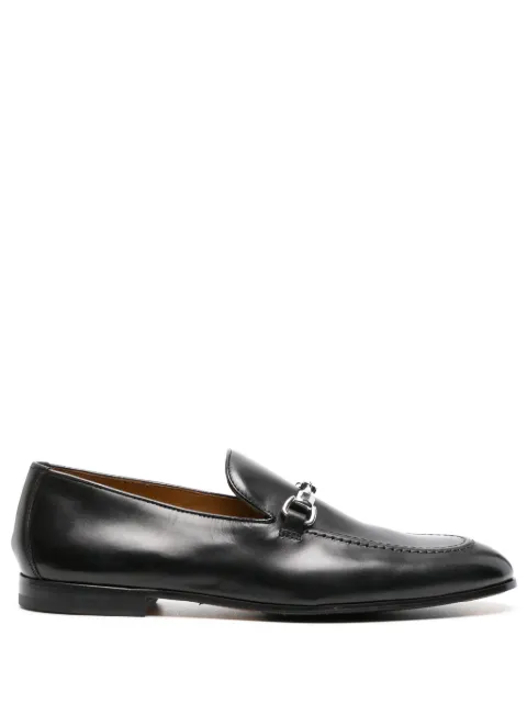 Doucal's Horsebit-detail patent-leather loafers Black DU1939PANNUF159NN00