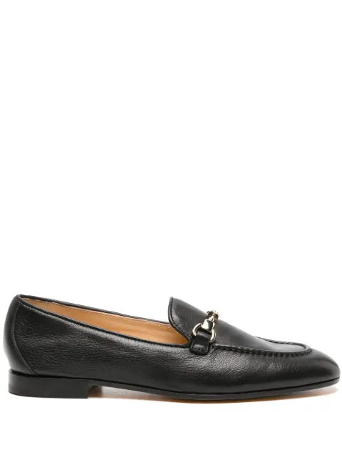 Doucal's horsebit-detail leather loafers Black DD8312MEGNUF214NN00