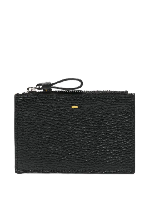 Doucal's logo-debossed leather card holder Black DA0012VB0N00