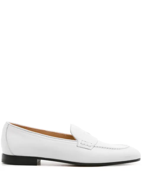 Doucal's penny-slot leather loafers White DD8690MEGNUF214NW00