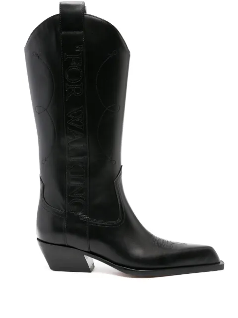 Off-White Meteor cowboy boots Black OWIE041C99LEA0011010