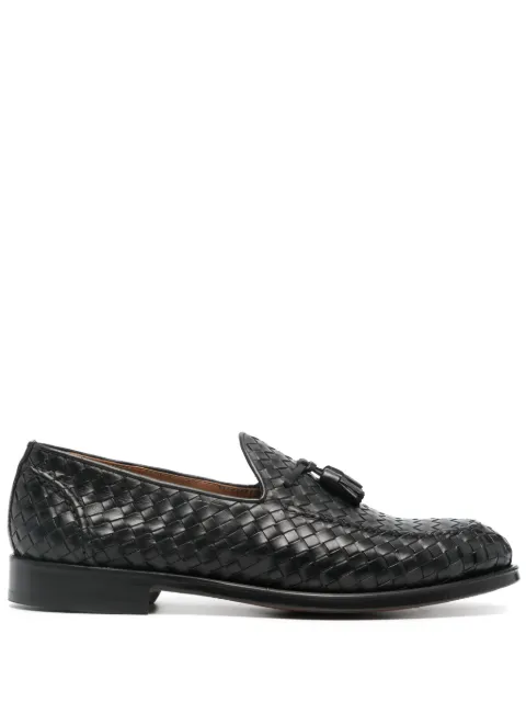 Doucal's interwoven leather loafers Black DU3159ORVIUY195NN00