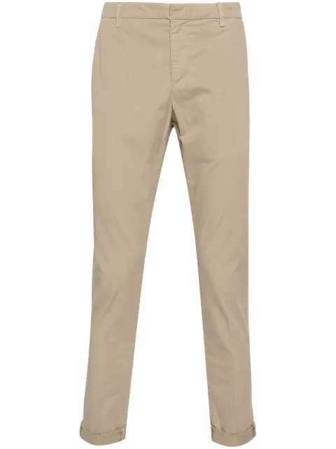 DONDUP slim-fit chino trousers Neutrals UP235GSE046PTD