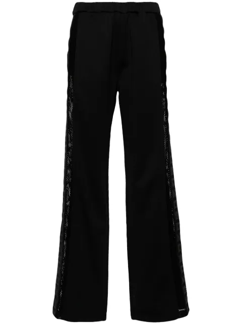 DSQUARED2 logo-tape panelled track pants Black S75KB0371S25497
