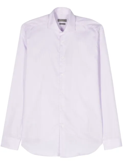 Corneliani slub-texture shirt Pink 93P0029311409