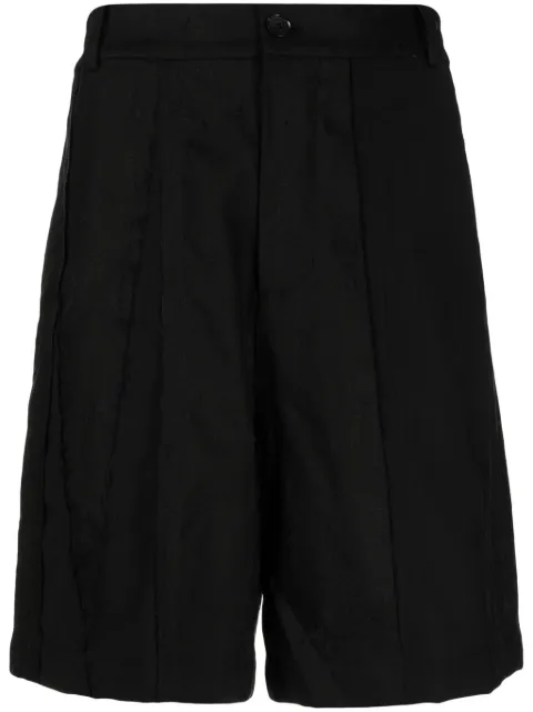 Feng Chen Wang high-waisted wool shorts Black FMS17ST05