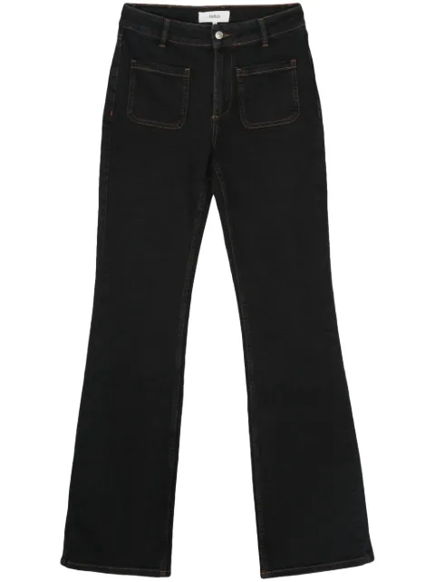 Ba&Sh Ross mid-rise flared jeans Black 1E24ROSS