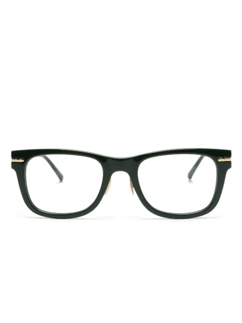 Linda Farrow Portico D-frame glasses Green LF68A