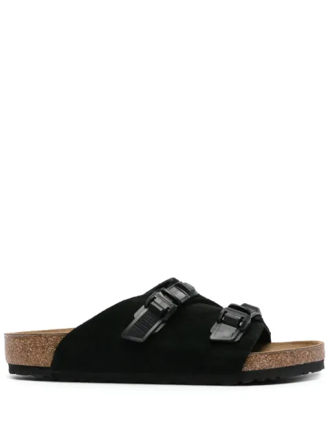 Birkenstock Arizona suede sandals Black 1026763