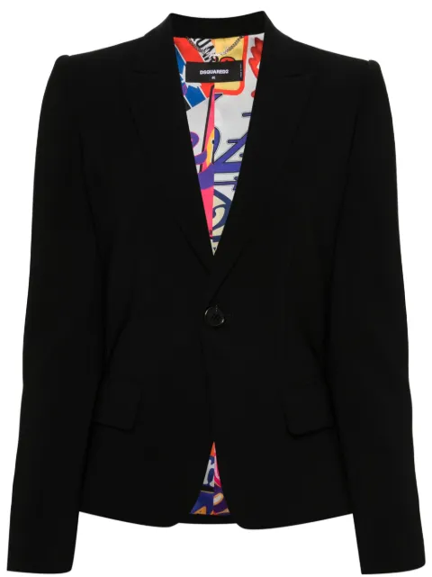 DSQUARED2 24/7 single-breasted blazer Black S75BN0866S60567
