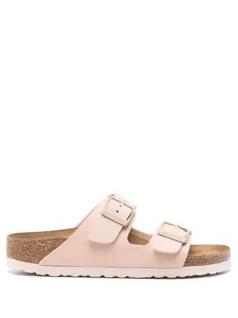 Birkenstock Arizona Birko-Flor leather sandals Neutrals 1027723