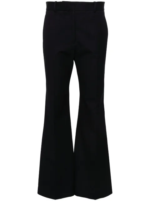 JOSEPH Tafira mid-rise flared trousers Blue JP001617