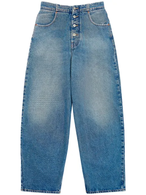 MM6 Maison Margiela light blue denim trousers Blue S52LA0226S30589