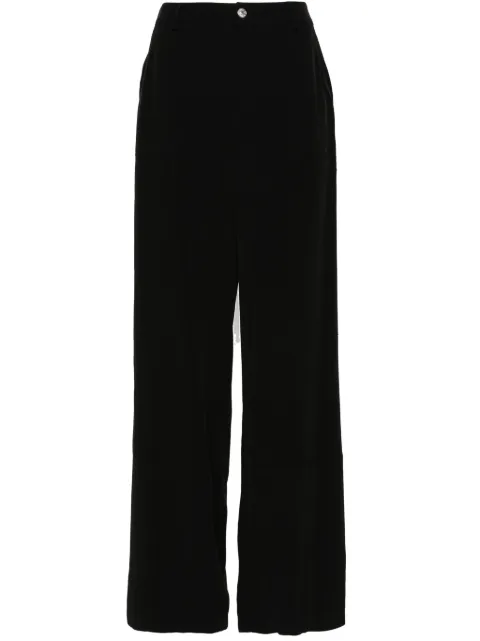 MOSCHINO JEANS high-waisted palazzo trousers Black 03343224