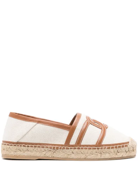 Tod's chain-appliqué espadrilles Neutrals XXW08L0IE00O6N