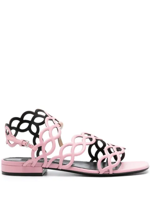 Sergio Rossi cut-out-detail sandals Pink B07170MNAN07110