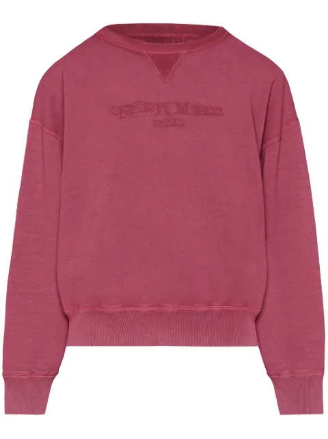Maison Margiela Reverse cotton sweatshirt Red S50GU0215S25570