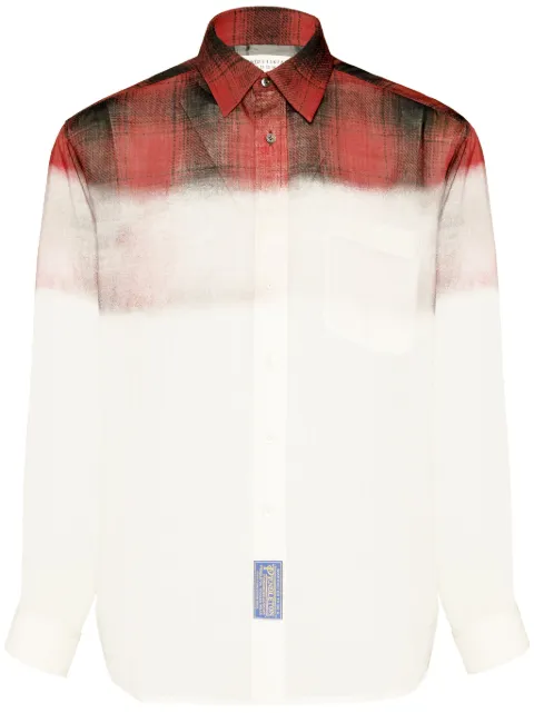 Maison Margiela Pendleton checked shirt White S50DT0027M35009