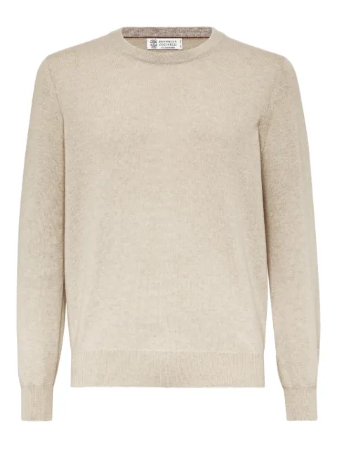 Brunello Cucinelli cashmere sweater Neutrals M2200100CS396