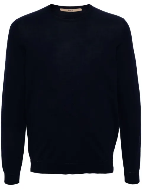Nuur knitted cotton jumper Blue RT10001