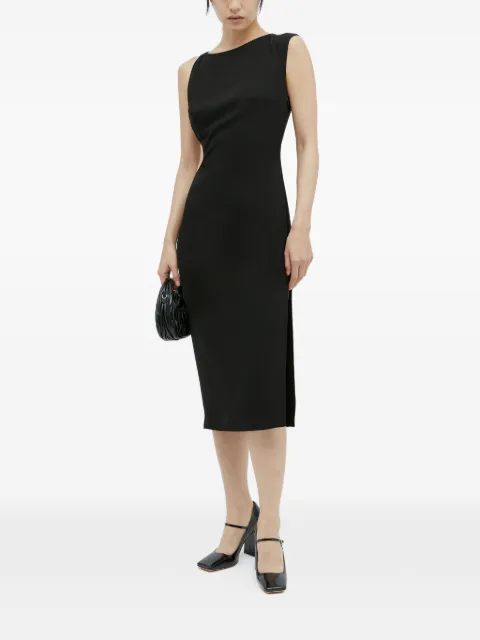 St. Agni cut-out midi dress Black R24901