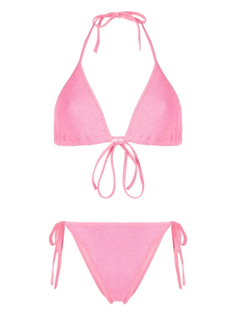 Hunza G Gina bikini set Pink GINABIKINIA