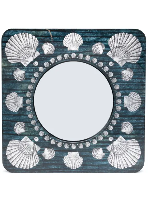 Fornasetti convex mirror frame Silver C34Y134BO
