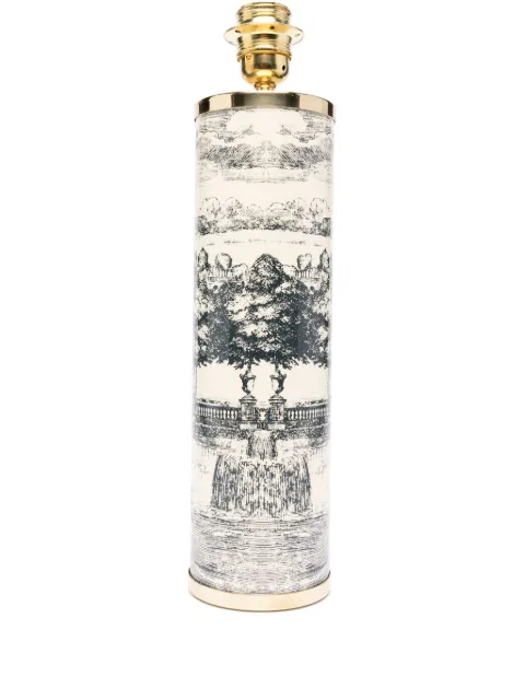 Fornasetti Giardino Settencentesco table lamp (10cm x 43,5cm) Black C01Y126
