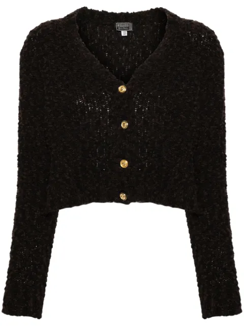 Versace Pre-Owned 2000s bouclé cardigan Brown VER350COC