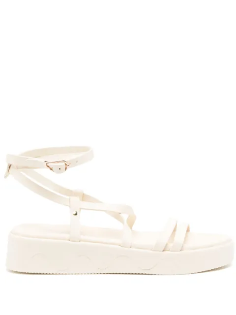 Ancient Greek Sandals Aristea leather sandals White 115131051A